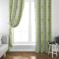 Omaomao Hawaii Iwa Bird Palaka Motifs Window Curtain LT14 - Polynesian Pride
