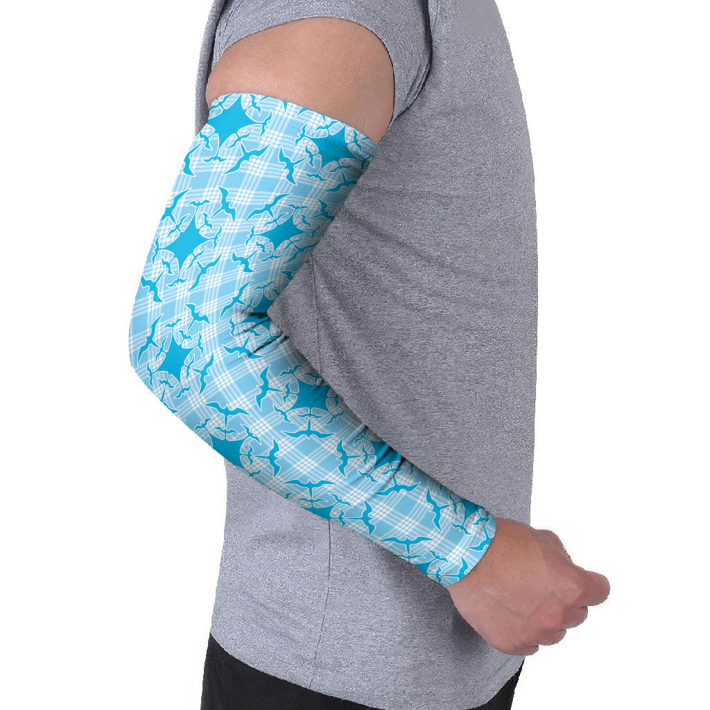 Polu Hawaii Iwa Bird Palaka Motifs Arm Sleeves LT14 - Polynesian Pride