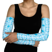 Polu Hawaii Iwa Bird Palaka Motifs Arm Sleeves LT14 - Polynesian Pride