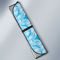 Polu Hawaii Iwa Bird Palaka Motifs Auto Sun Shade LT14 - Polynesian Pride