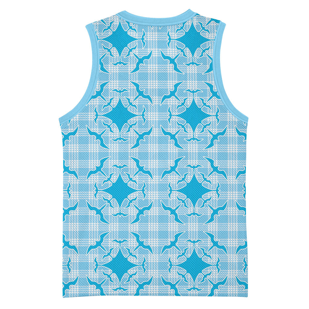 Polu Hawaii Iwa Bird Palaka Motifs Basketball Jersey LT14 - Polynesian Pride