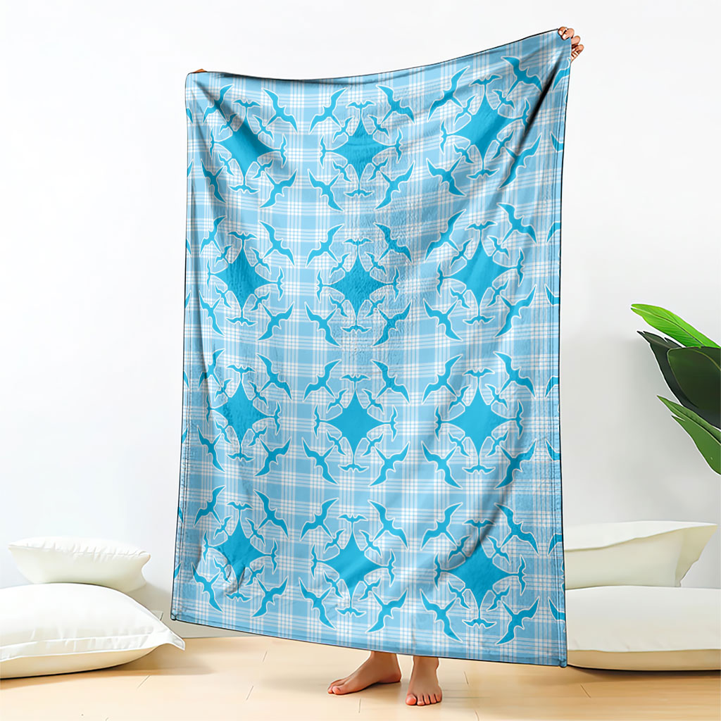 Polu Hawaii Iwa Bird Palaka Motifs Blanket LT14 - Polynesian Pride