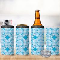 Polu Hawaii Iwa Bird Palaka Motifs 4 in 1 Can Cooler Tumbler LT14 - Polynesian Pride