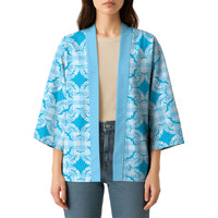 Polu Hawaii Iwa Bird Palaka Motifs Kimono LT14 - Polynesian Pride