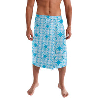 Polu Hawaii Iwa Bird Palaka Motifs Lavalava LT14 Blue - Polynesian Pride