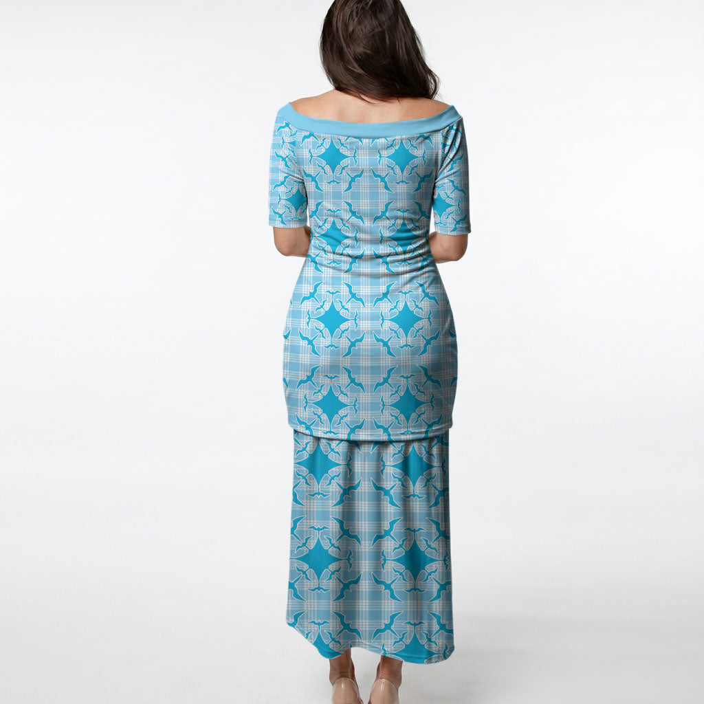 Polu Hawaii Iwa Bird Palaka Motifs Puletasi LT14 - Polynesian Pride