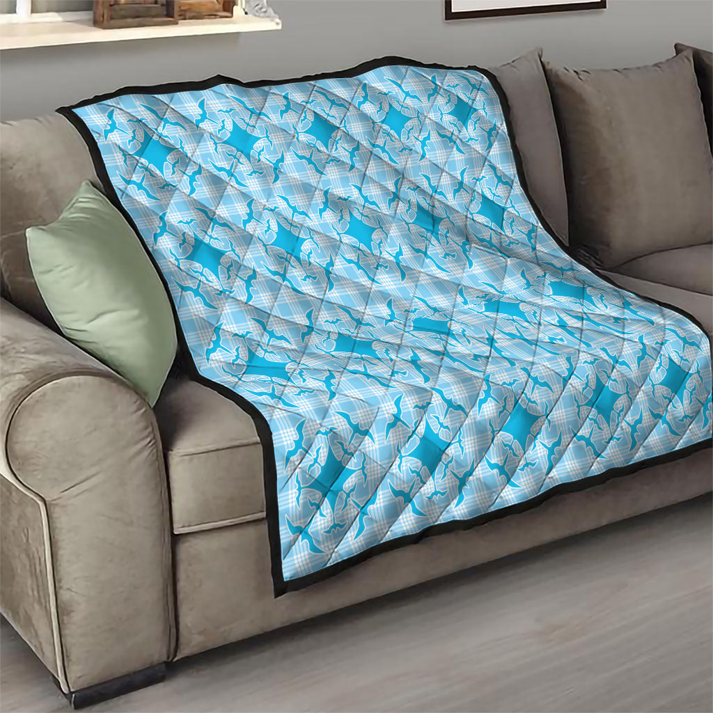 Polu Hawaii Iwa Bird Palaka Motifs Quilt LT14 - Polynesian Pride