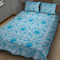 Polu Hawaii Iwa Bird Palaka Motifs Quilt Bed Set LT14 - Polynesian Pride