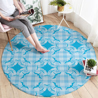 Polu Hawaii Iwa Bird Palaka Motifs Round Carpet LT14 - Polynesian Pride