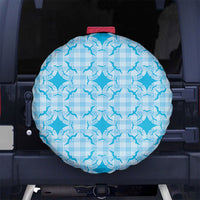 Polu Hawaii Iwa Bird Palaka Motifs Spare Tire Cover LT14 No hole Blue - Polynesian Pride