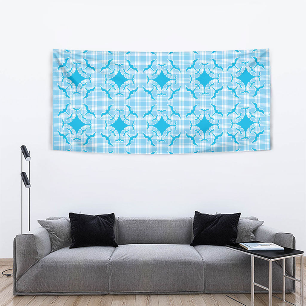 Polu Hawaii Iwa Bird Palaka Motifs Tapestry LT14 - Polynesian Pride