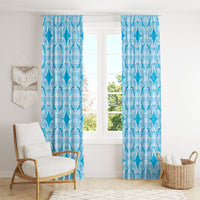 Polu Hawaii Iwa Bird Palaka Motifs Window Curtain LT14 - Polynesian Pride