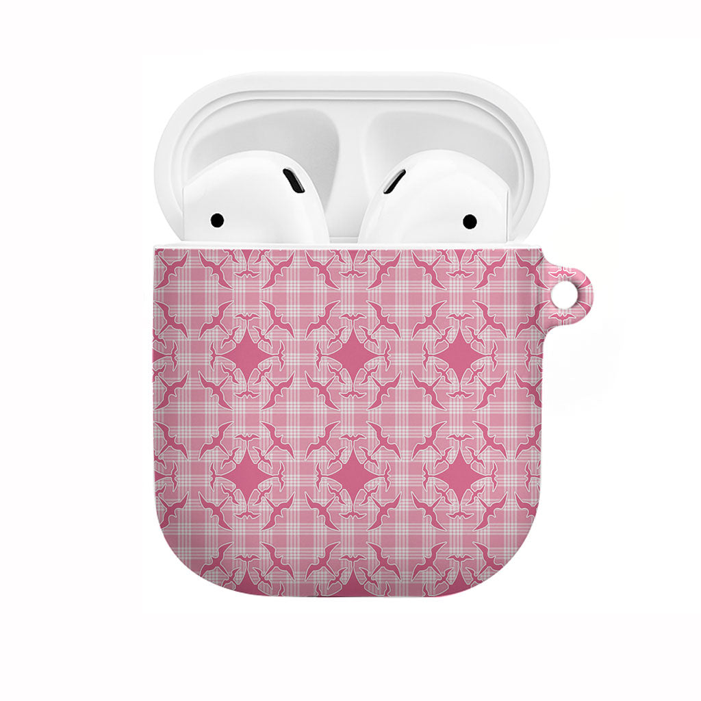 Alaka Hawaii Iwa Bird Palaka Motifs AirPods Case
