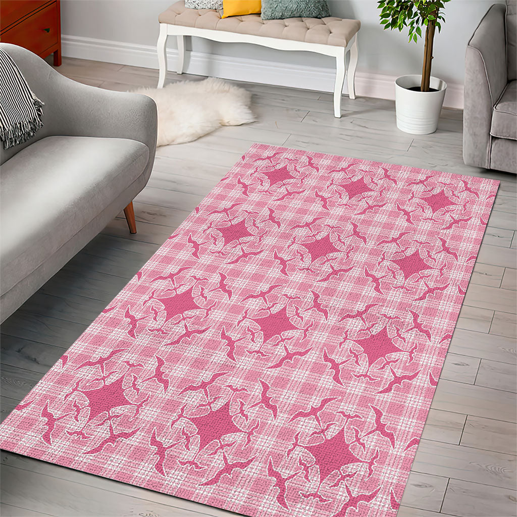 Alaka Hawaii Iwa Bird Palaka Motifs Area Rug LT14 - Polynesian Pride