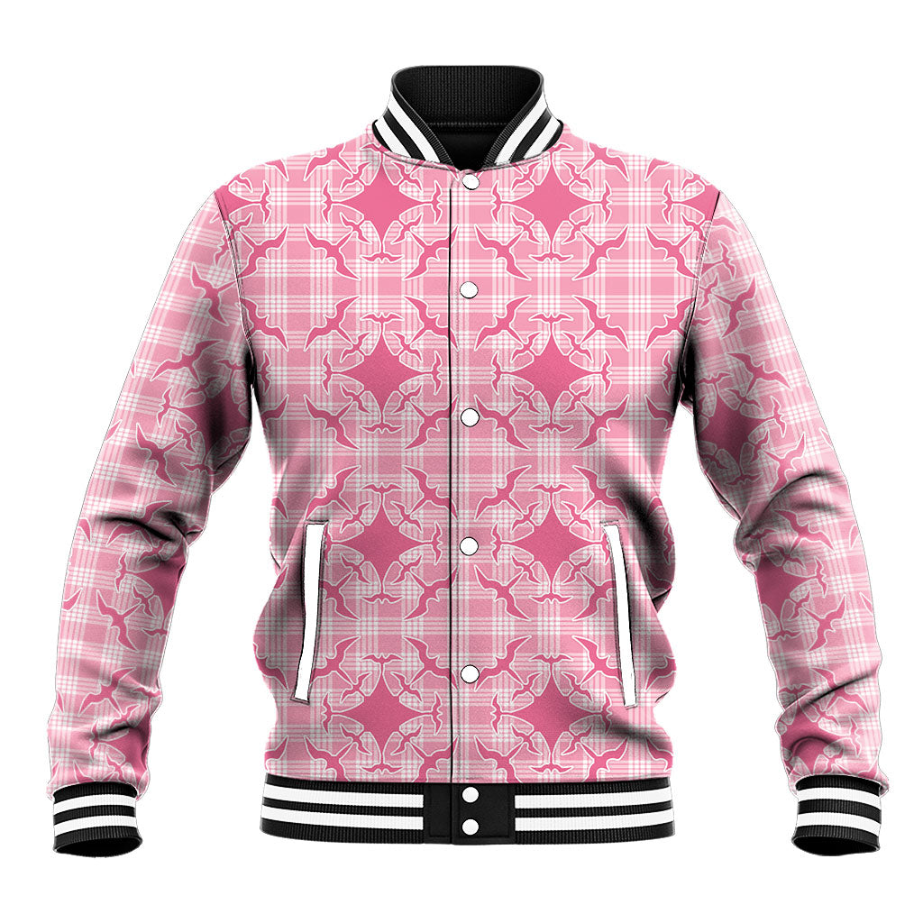 Alaka Hawaii Iwa Bird Palaka Motifs Baseball Jacket