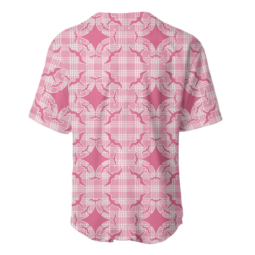 Alaka Hawaii Iwa Bird Palaka Motifs Baseball Jersey LT14 - Polynesian Pride
