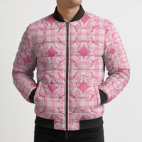 Alaka Hawaii Iwa Bird Palaka Motifs Bomber Puffer Jacket LT14 - Polynesian Pride