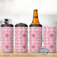 Alaka Hawaii Iwa Bird Palaka Motifs 4 in 1 Can Cooler Tumbler LT14 - Polynesian Pride