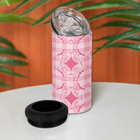 Alaka Hawaii Iwa Bird Palaka Motifs 4 in 1 Can Cooler Tumbler LT14 - Polynesian Pride
