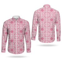 Alaka Hawaii Iwa Bird Palaka Motifs Couples Matching Tank Maxi Dress and Long Sleeve Button Shirt LT14 - Polynesian Pride