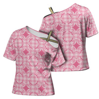 Alaka Hawaii Iwa Bird Palaka Motifs Cross Shoulder Shirt LT14 - Polynesian Pride