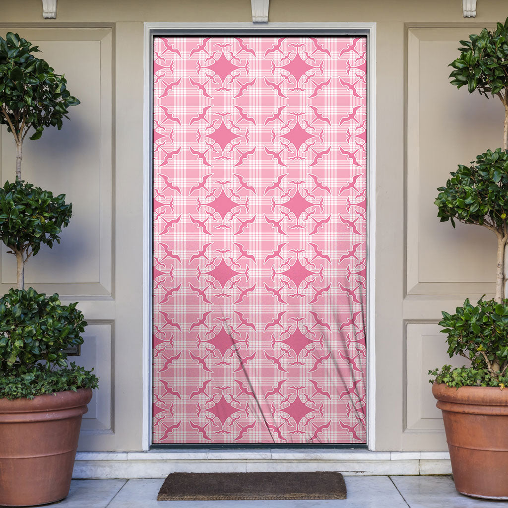 Alaka Hawaii Iwa Bird Palaka Motifs Door Cover