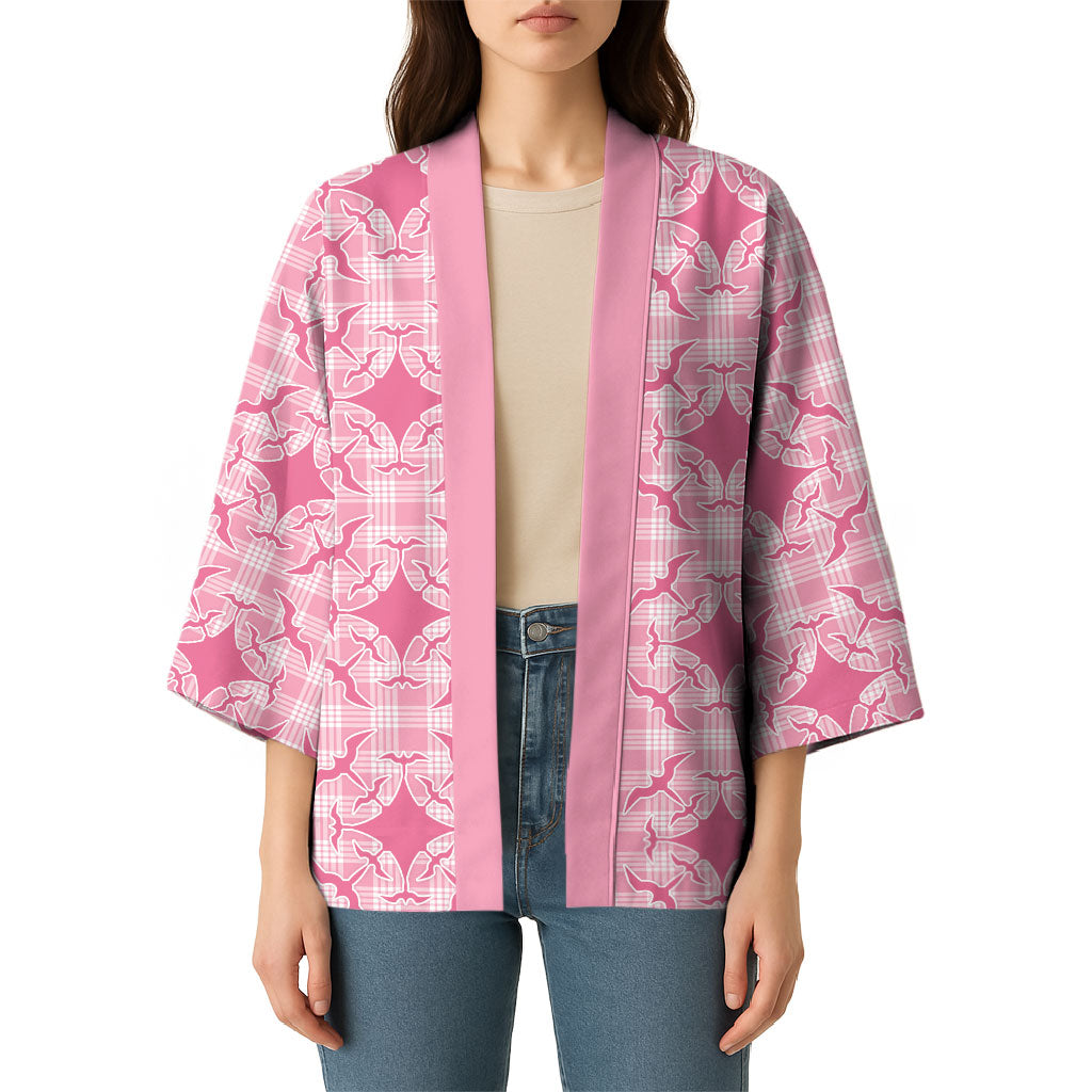 Alaka Hawaii Iwa Bird Palaka Motifs Kimono LT14 - Polynesian Pride