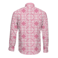 Alaka Hawaii Iwa Bird Palaka Motifs Long Sleeve Button Shirt LT14 - Polynesian Pride