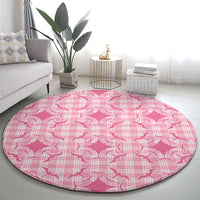 Alaka Hawaii Iwa Bird Palaka Motifs Round Carpet LT14 - Polynesian Pride