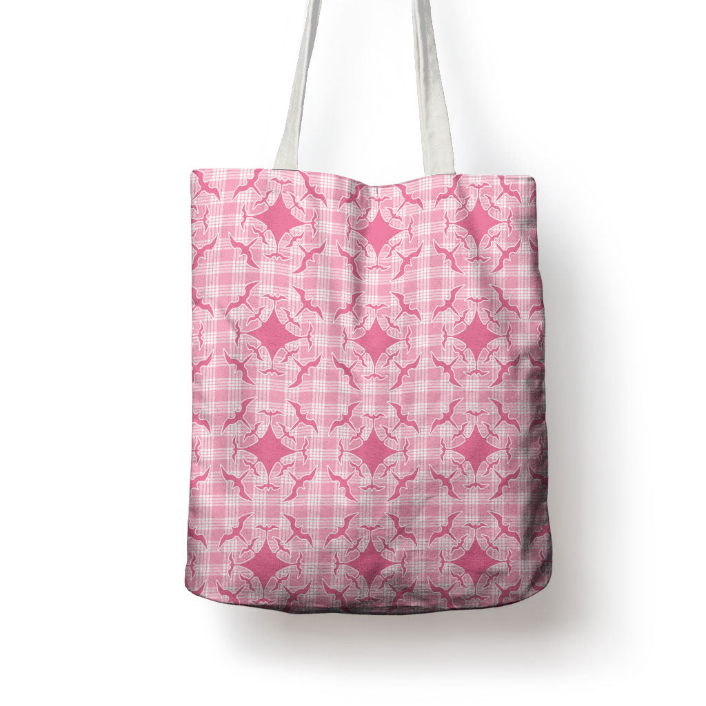 Alaka Hawaii Iwa Bird Palaka Motifs Tote Bag LT14 - Polynesian Pride