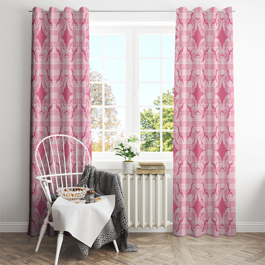 Alaka Hawaii Iwa Bird Palaka Motifs Window Curtain LT14 - Polynesian Pride