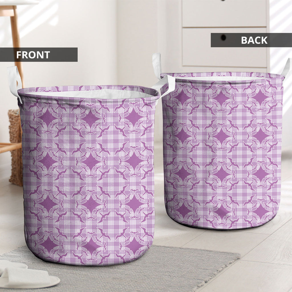 Poni Hawaii Iwa Bird Palaka Motifs Laundry Basket LT14 - Polynesian Pride