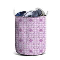Poni Hawaii Iwa Bird Palaka Motifs Laundry Basket LT14 - Polynesian Pride