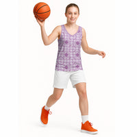 Poni Hawaii Iwa Bird Palaka Motifs Basketball Jersey LT14 - Polynesian Pride