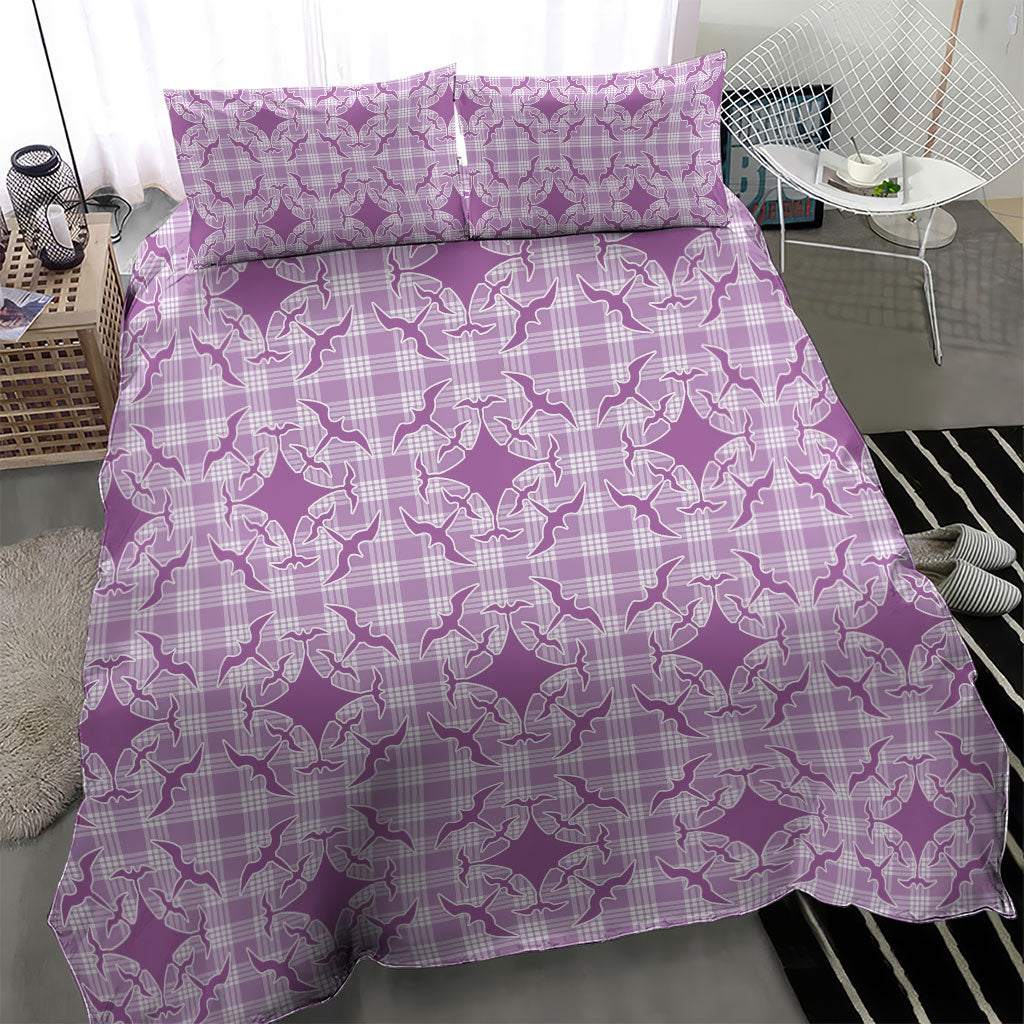 Poni Hawaii Iwa Bird Palaka Motifs Bedding Set LT14 - Polynesian Pride