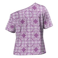 Poni Hawaii Iwa Bird Palaka Motifs Cross Shoulder Shirt LT14 - Polynesian Pride