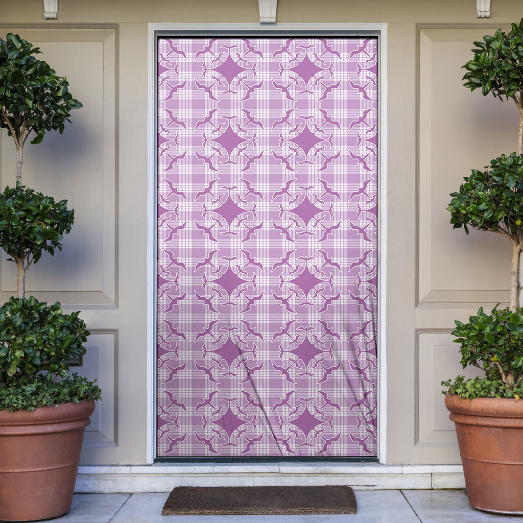 Poni Hawaii Iwa Bird Palaka Motifs Door Cover