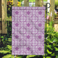 Poni Hawaii Iwa Bird Palaka Motifs Garden Flag LT14 Garden Flag Purple - Polynesian Pride