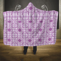 Poni Hawaii Iwa Bird Palaka Motifs Hooded Blanket LT14 - Polynesian Pride