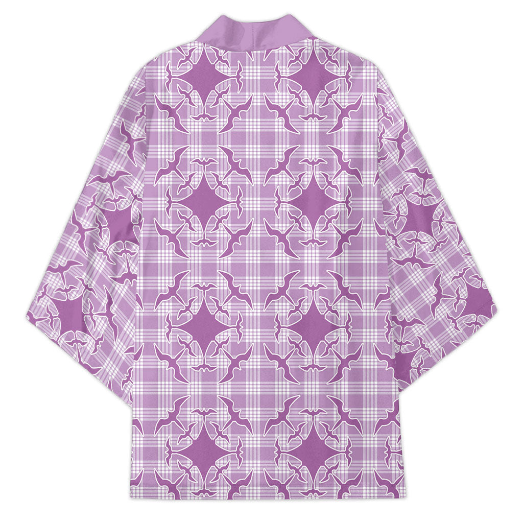 Poni Hawaii Iwa Bird Palaka Motifs Kimono LT14 - Polynesian Pride
