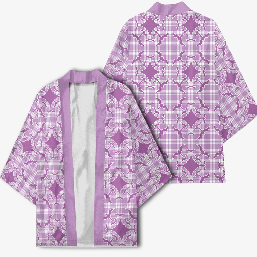 Poni Hawaii Iwa Bird Palaka Motifs Kimono LT14 - Polynesian Pride