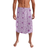 Poni Hawaii Iwa Bird Palaka Motifs Lavalava LT14 Purple - Polynesian Pride
