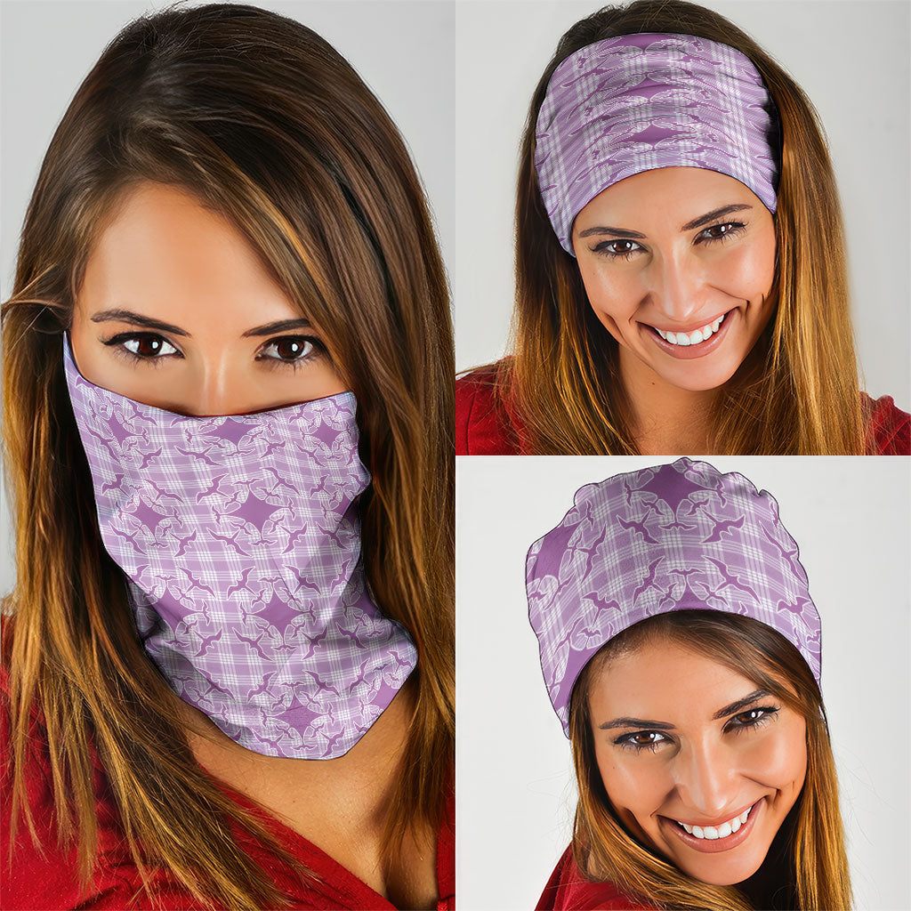 Poni Hawaii Iwa Bird Palaka Motifs Neck Gaiter LT14 - Polynesian Pride