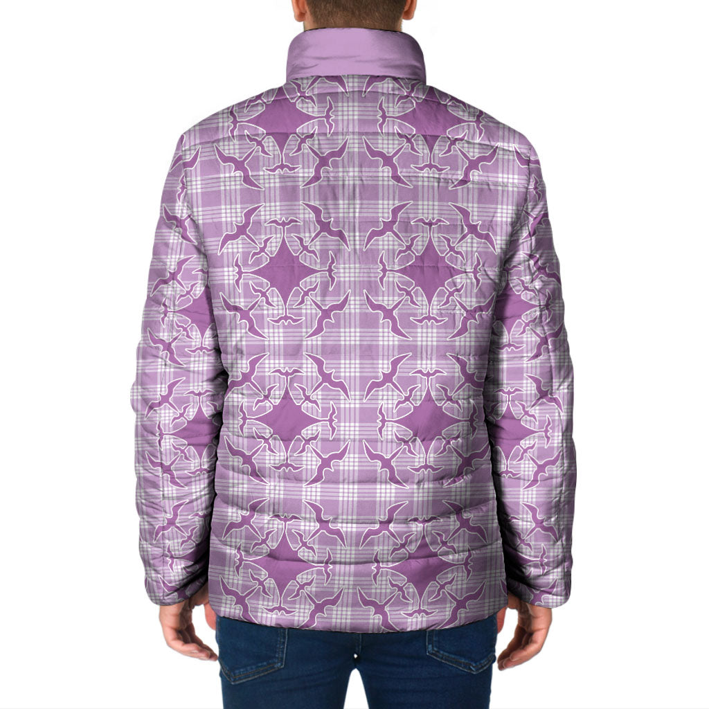 Poni Hawaii Iwa Bird Palaka Motifs Padded Jacket LT14 - Polynesian Pride