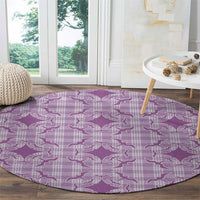 Poni Hawaii Iwa Bird Palaka Motifs Round Carpet LT14 - Polynesian Pride