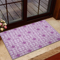 Poni Hawaii Iwa Bird Palaka Motifs Rubber Doormat LT14 - Polynesian Pride