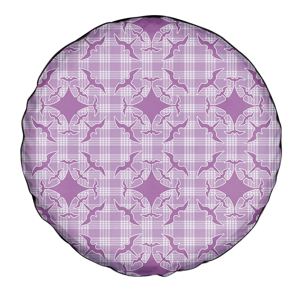 Poni Hawaii Iwa Bird Palaka Motifs Spare Tire Cover LT14 - Polynesian Pride