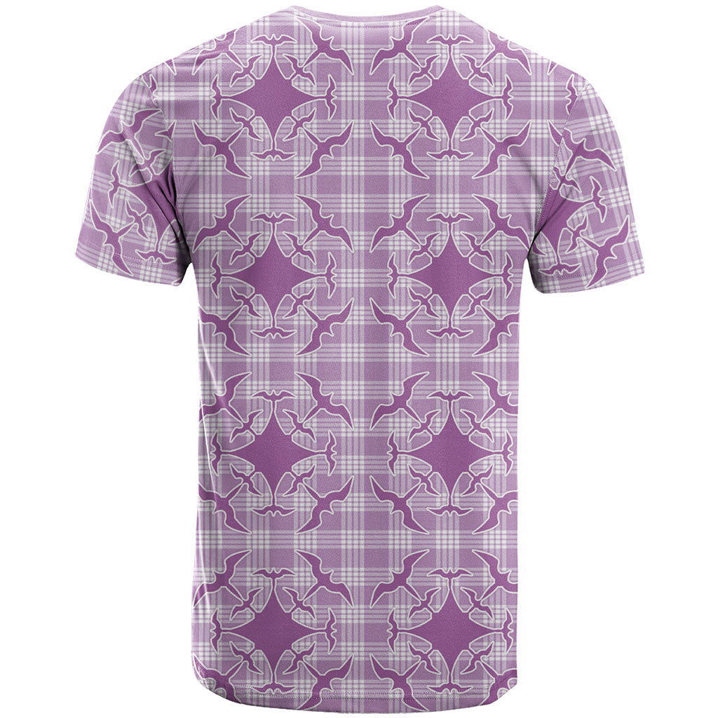 Poni Hawaii Iwa Bird Palaka Motifs T Shirt LT14 - Polynesian Pride