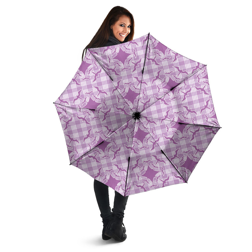 Poni Hawaii Iwa Bird Palaka Motifs Umbrella LT14 - Polynesian Pride