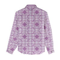 Poni Hawaii Iwa Bird Palaka Motifs Women Casual Shirt LT14 - Polynesian Pride